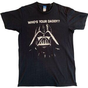 Star Wars Darth Vader Who’s Your Daddy Black Graphic T-shirt